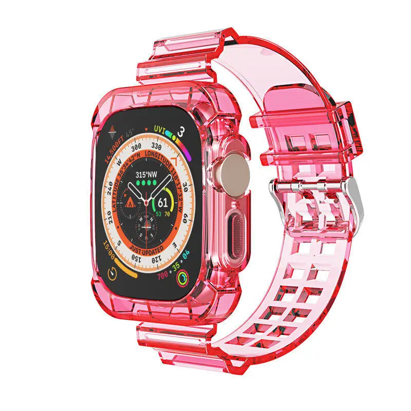 Sleek Transparent Protective Strap