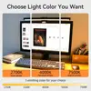Led Computer Monitor Light Bar Desk Lighting Screen USB RGB Light Bar Monitor Lamp For Study Reading Table Stepless Dimming Lamp 4
