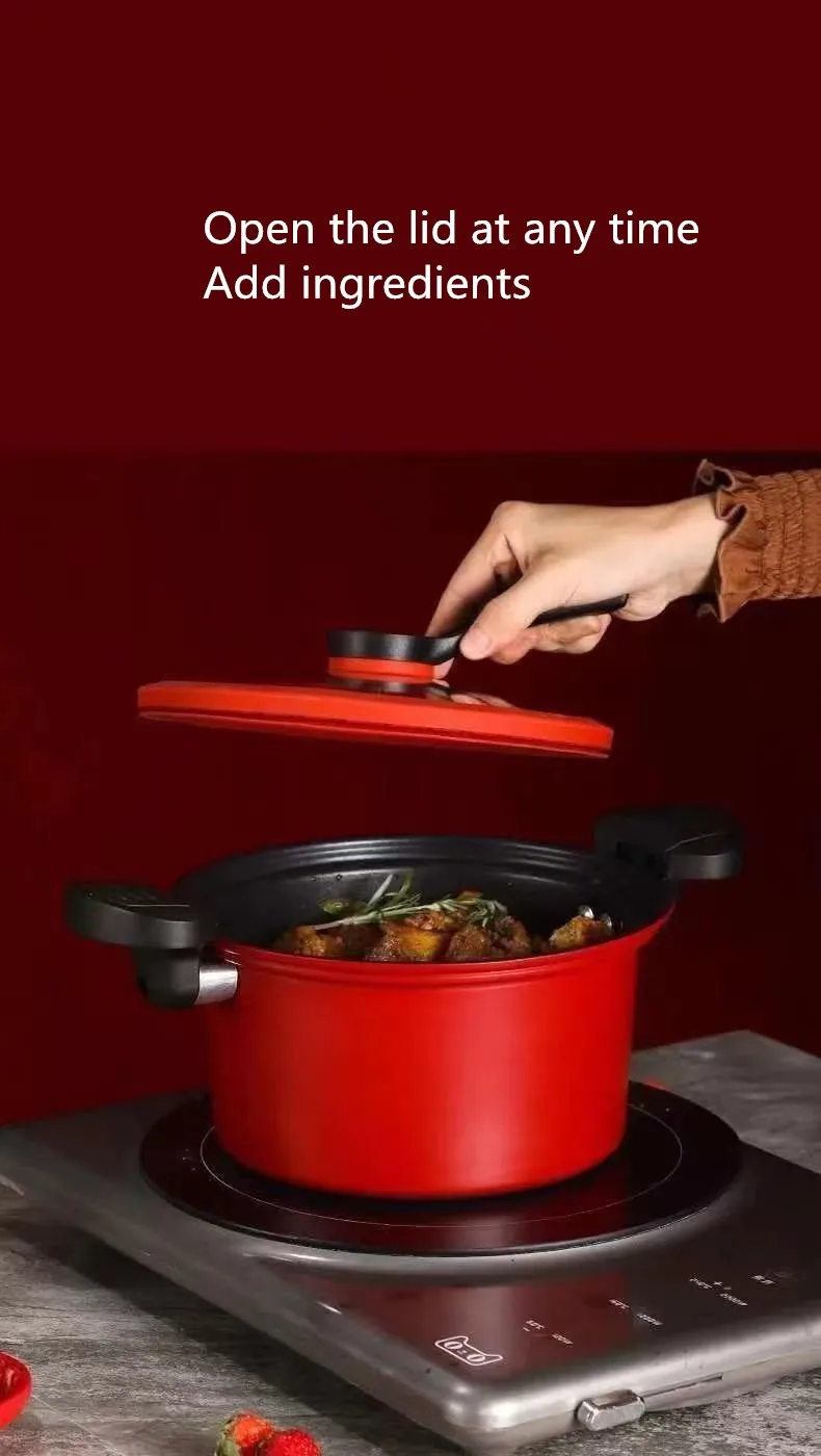 Micro Autocuiseur Multi-fonctions, Antiadhésif, Pour La Maison, Pot De  Soupe, Gaz À Induction - Pots À Soupe & Bouillon - AliExpress