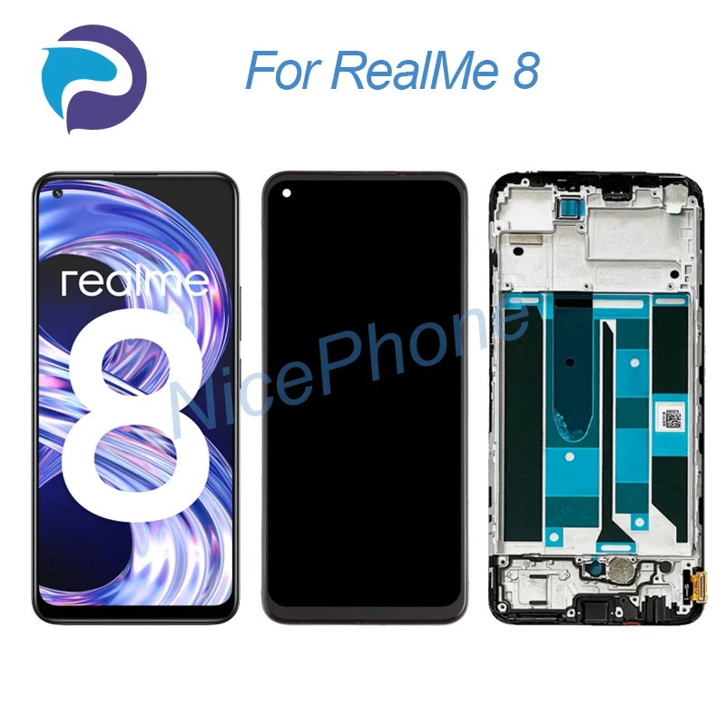 

ЖК-экран для RealMe 8 + сенсорный дигитайзер дисплей 2400*1080 RMX3085 для RealMe 8 ЖК-экран дисплей