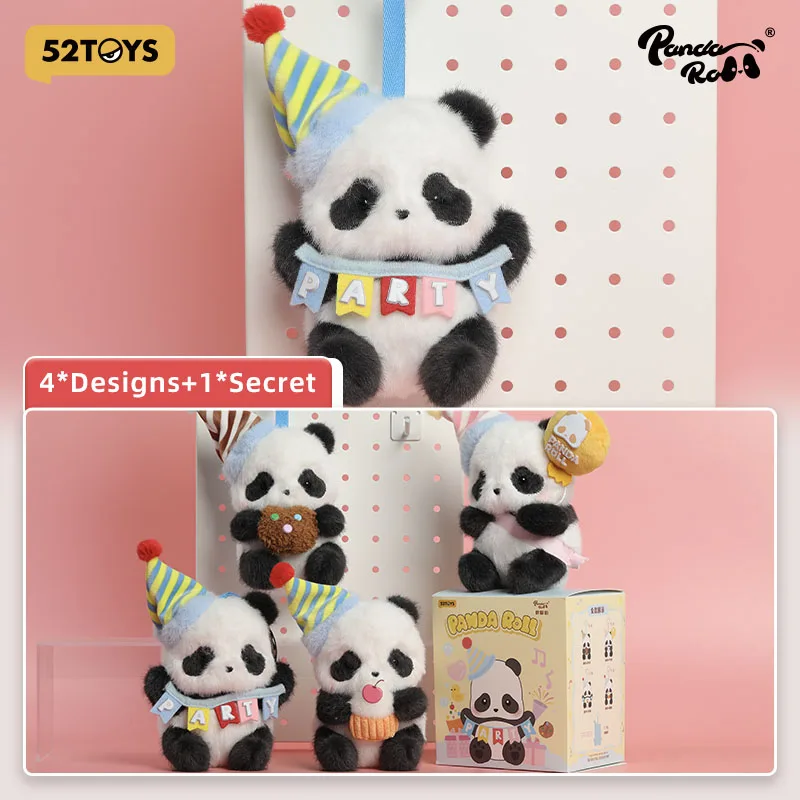 52TOYS Mystery Box Panda Roll Party Series, Blind Box, 1PC Action