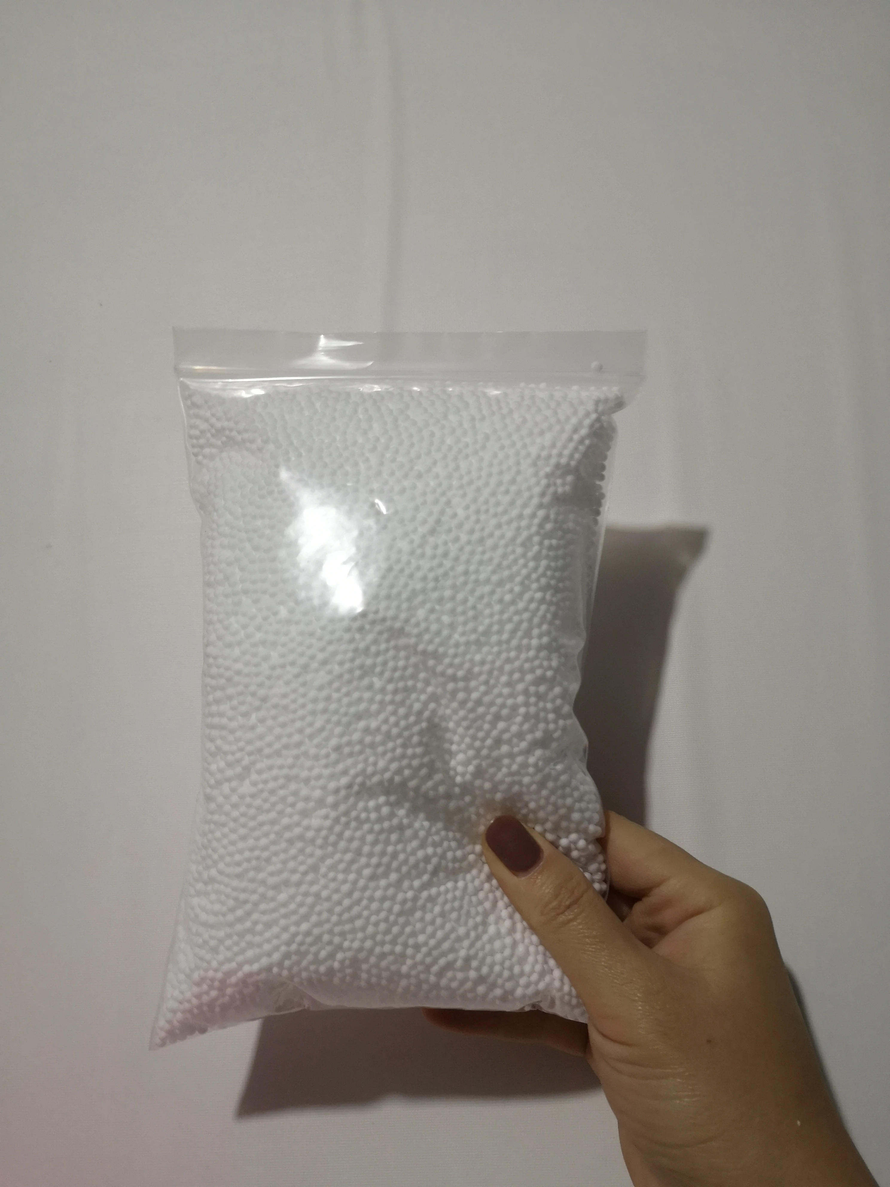 14 gr/beutel 2-4mm DIY Handgemachte Schleim Material Box Make-Up Eimer Füllung Schaum Pellets Über Süße Runde schaum Kugeln – Detail 11