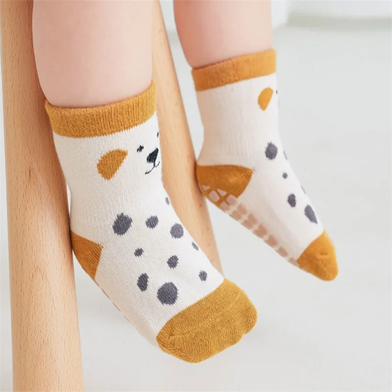 Lawadka Toddler Baby Girl Boy Socks Anti Slip Cotton Striped Non-slip Socks for Girls Boys Casual Kids Accessories For 0-5Years cotton socks kids socks baby socks