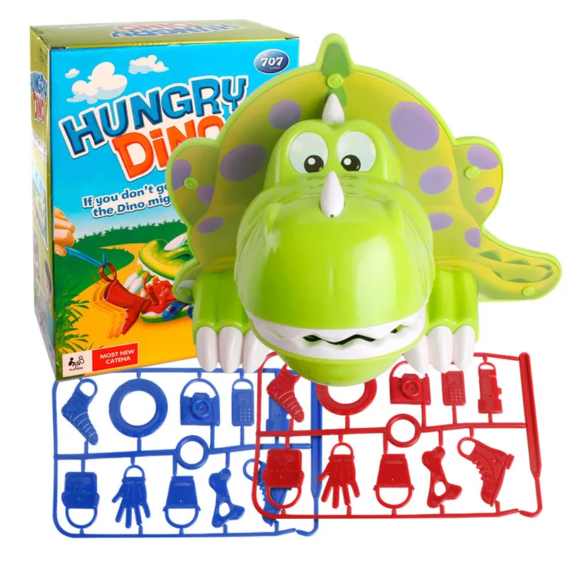 Creative Hungry Dino Mouth Dentist Bite Board Game Funny Parent-child Interactive Toy Children Educational Toy 4