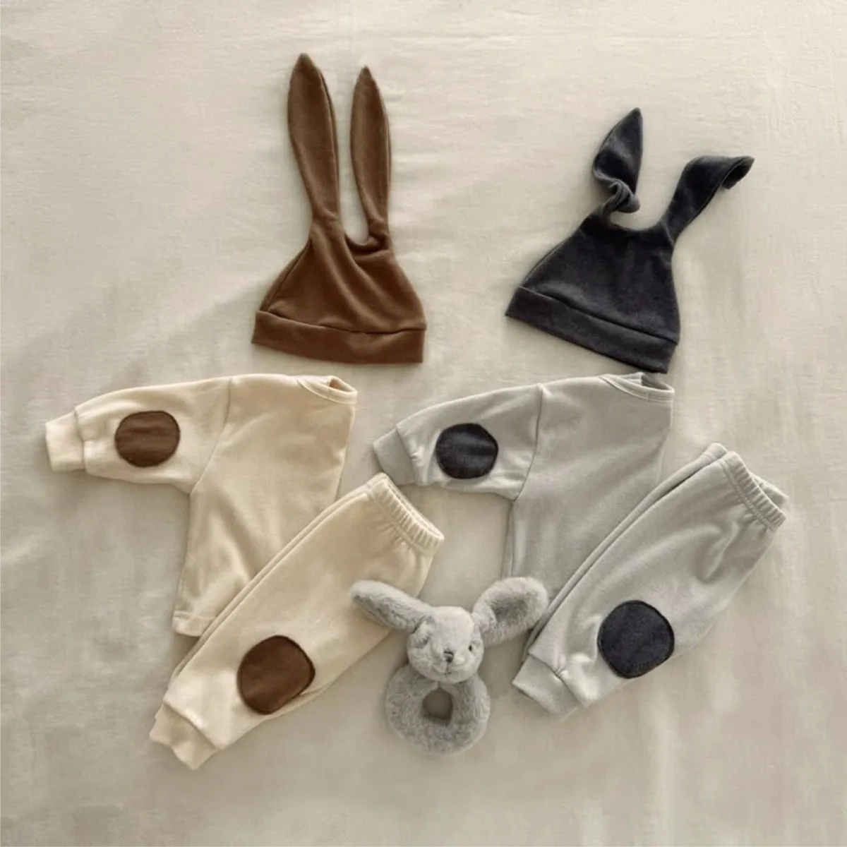 2025 Autumn New Baby Casual Clothes Set Infant Boy Long Sleeve Cotton Sweatshirt + Pants 2pcs Suit Toddler Girl Outfits 0-24M