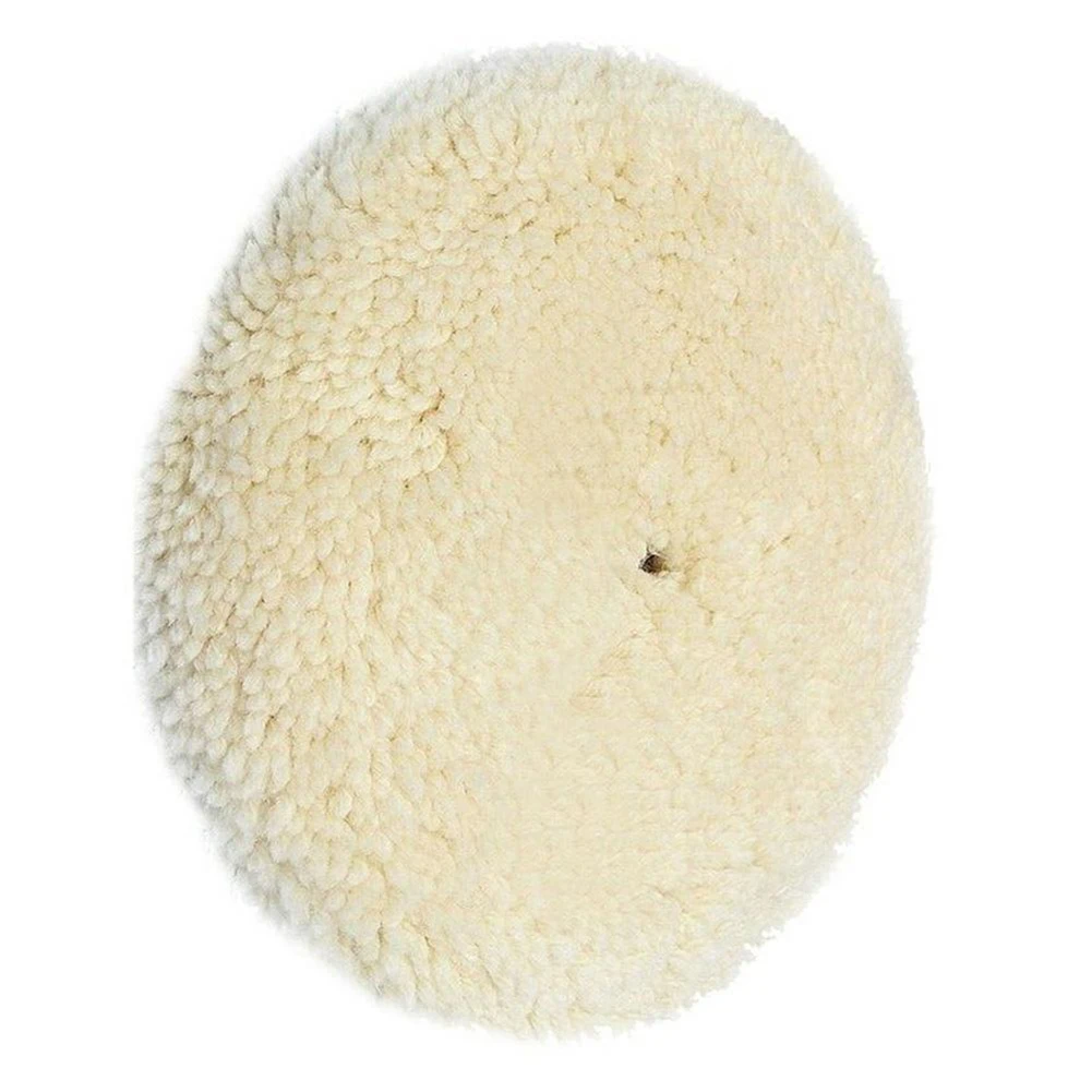 Wool Polishing Buffing Bonnet Buffer Pad Soft Wool 9Inch 225mm For Car Polisher Cleaning Set Clean Furniture Car Vehicle electric car polisher variable 6 speed 600w 900 4500rpm car buffer sander waxer buffing tool full copper motor with bonnet pad