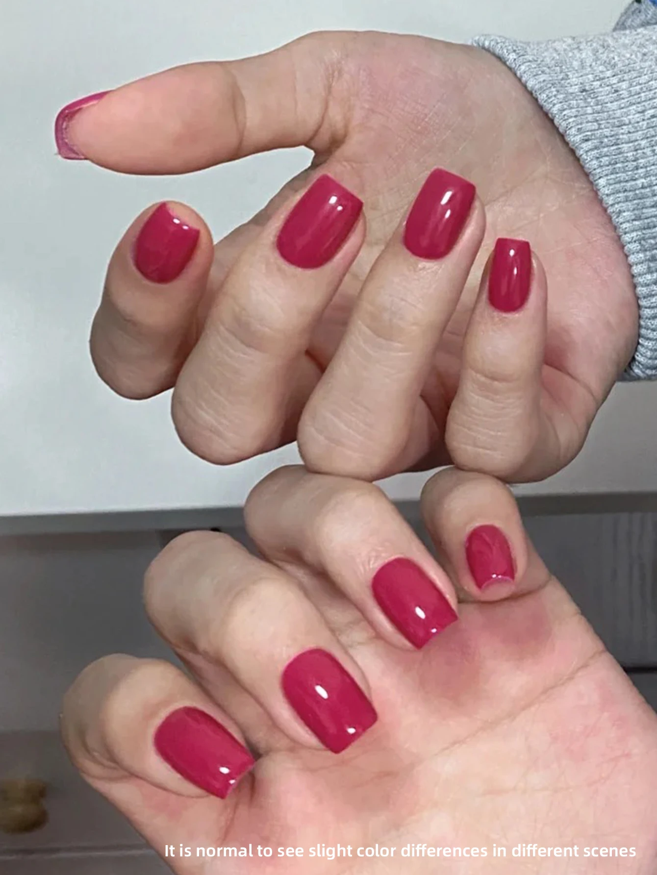 Plum Color Gel Nail Polish - 15ml Soak Off, No Wipe, All-Season Formula