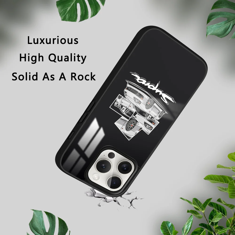 Japanese s-Supra Inspired Car Phone Case - Stylish Hard Cover