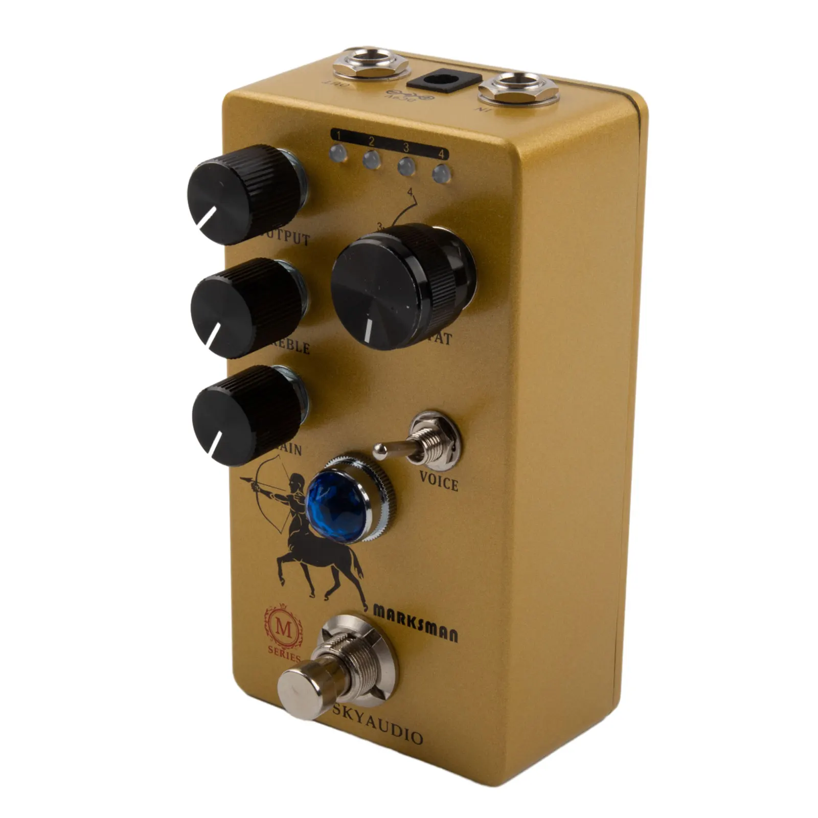 

Pedal Pedals Guitar Pedal Guitar Effects Pedal 11.5*6.5*5CM Boost/overdrive CLIPPING MODES GAIN TREBLLE Yellow