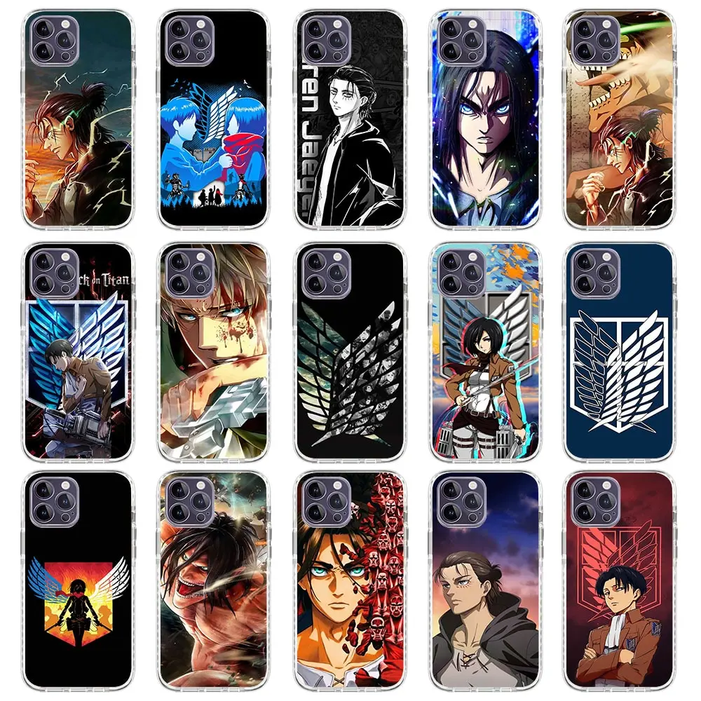 Js-82 Attack On Titan Custodia Morbida Per Realme C15 C17 C11 C12 C25 9 10 Narzo 50 50A Prime Pro Plus