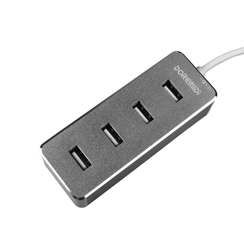 Doremidi-usb Hub 2.0 para pc Portátil Alta Velocidade Portas Hub Host Midi Umh21 - Imagem 3