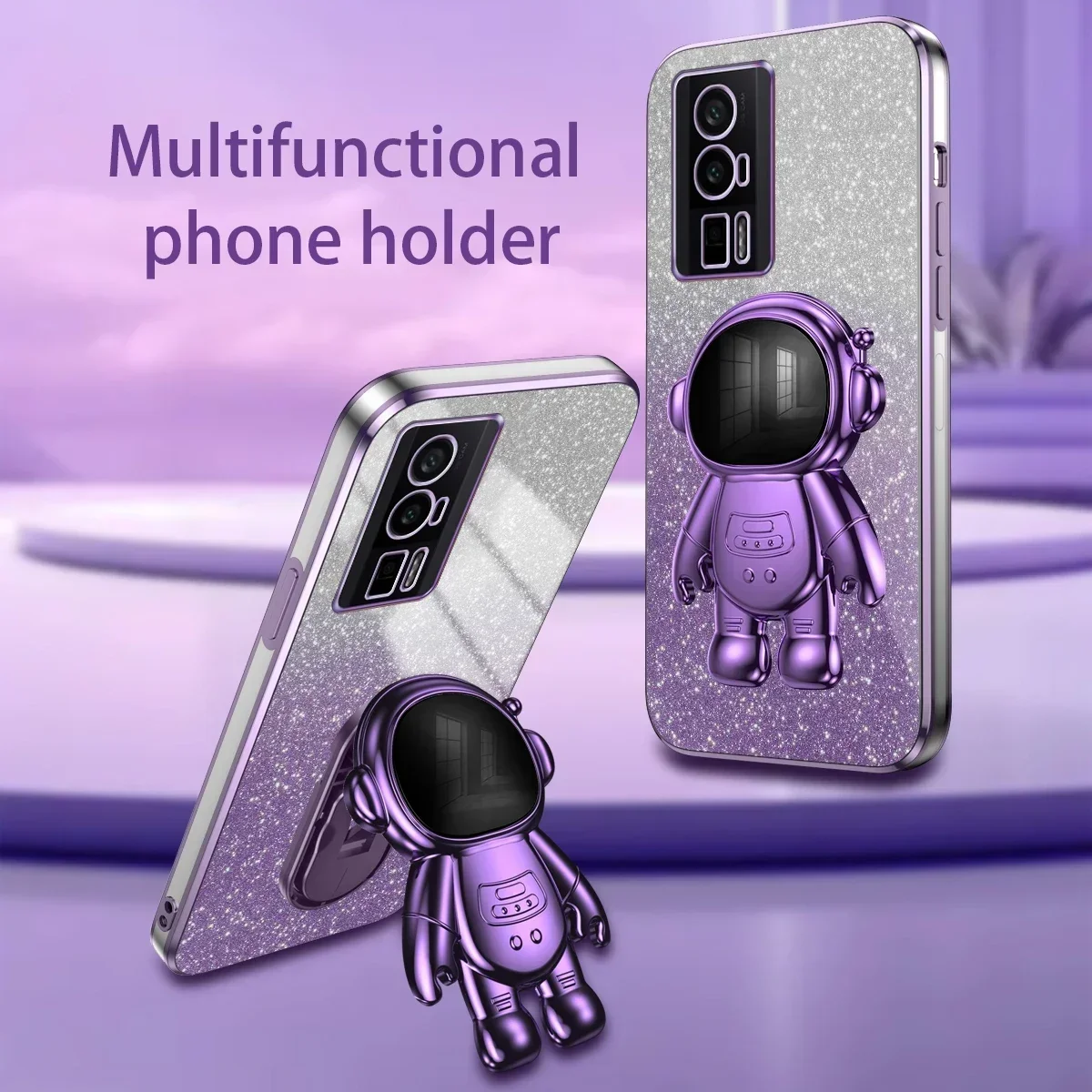 AstronautStandPhoneCaseforXiaomiRedmiK70K70EK60K60EK40SK40