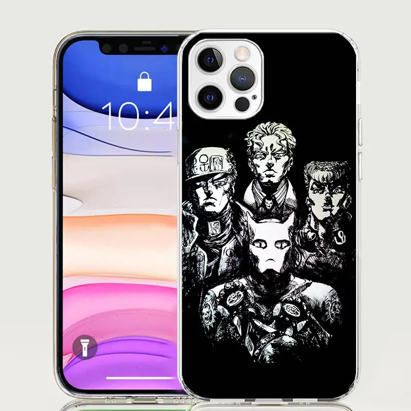 JoJo Kira Yoshikage Killer Queen Customized Phone Case with Pattern Art