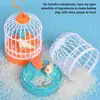 Children Electronic Simulation Bird Cage Toy With Sound Inductive Sound Voice Control Bird Cage Birdcage Voice Parrot Cage Toys 3