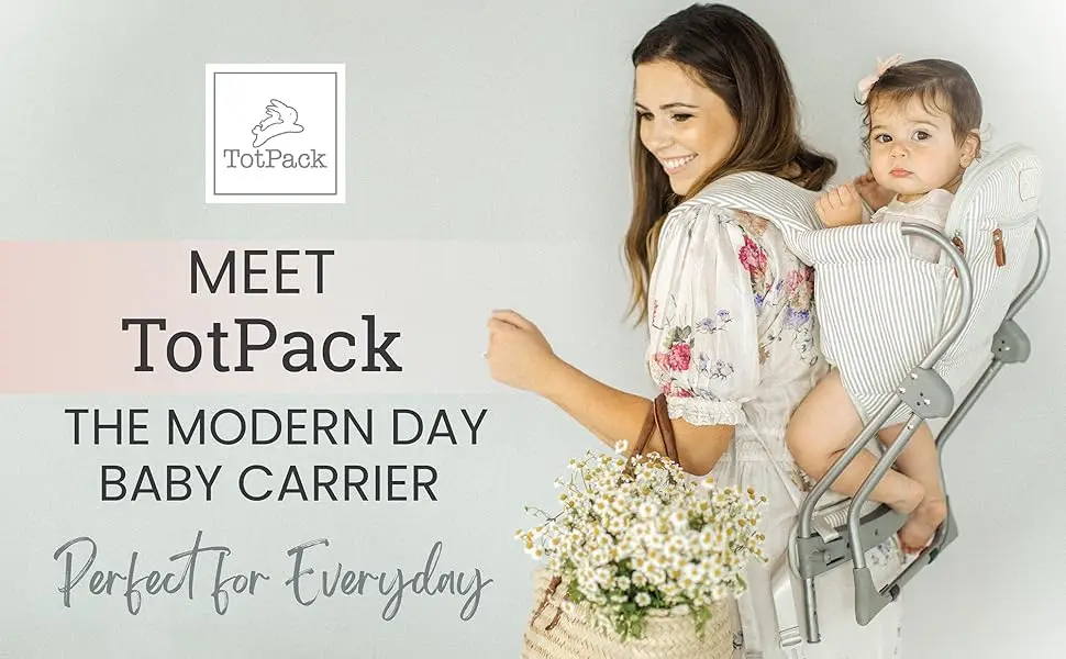 Meet TotPack the Modern Day Baby Carrier Perfect for Everyday