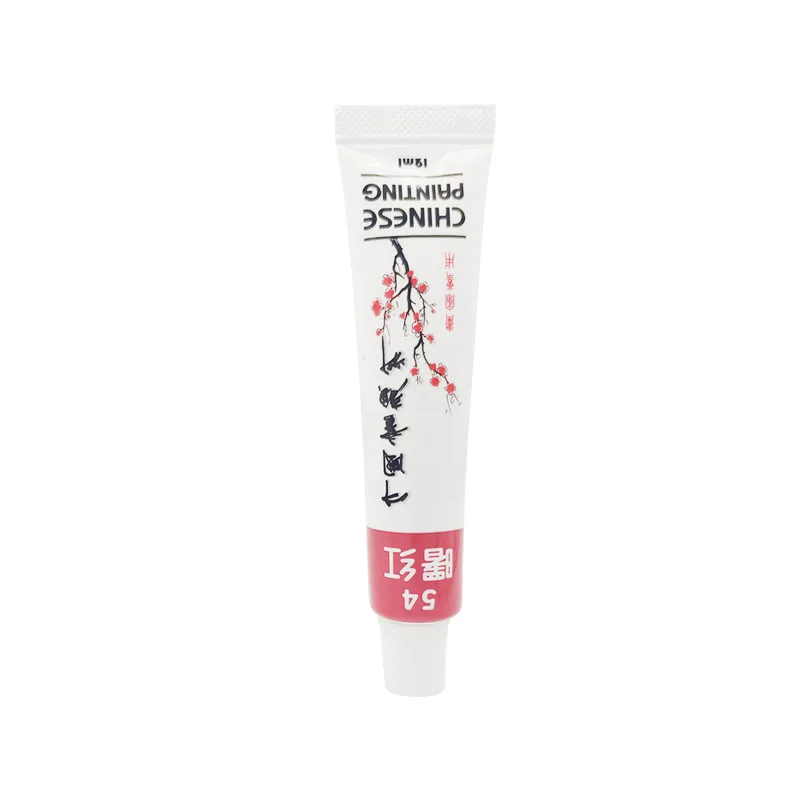 12/24 Color Chinese Painting Pigment Set 12ml Aluminum Tube Beginner Calligraphy Ink Brush Painting Pigment Student Art Supplies
