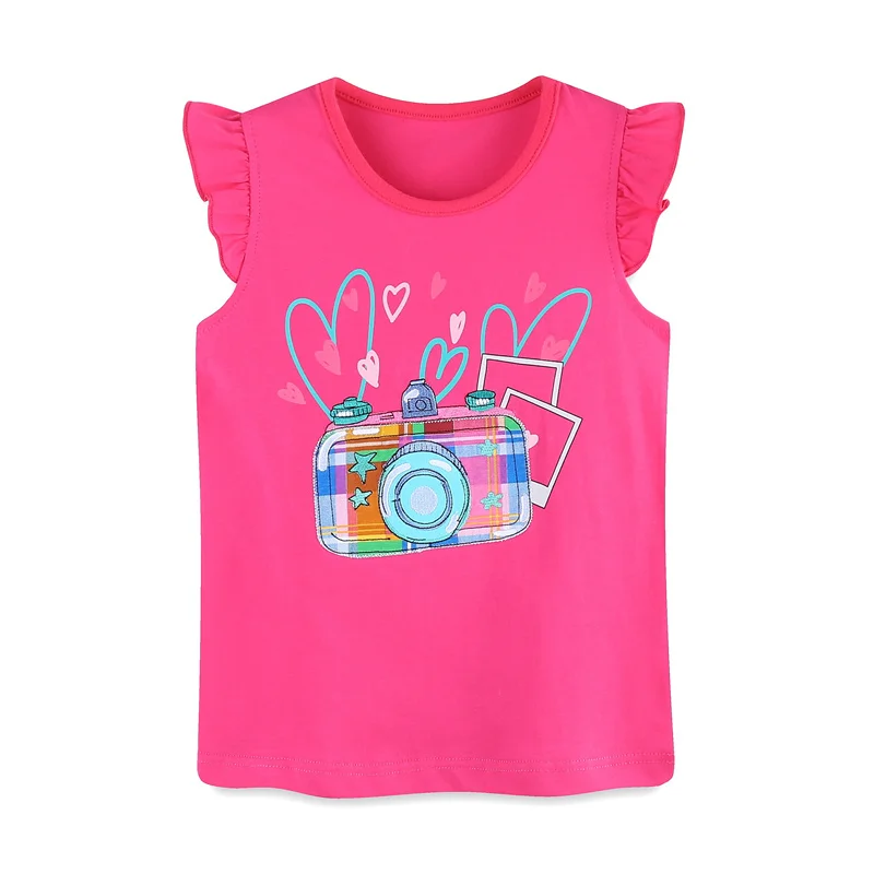 Girls Clothing Sets 2Pcs for Summer Toddler Kids Outfits Sleeveless Tees Shorts kids clothing set girls clothing set