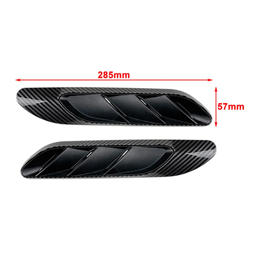 1Pair Car Front Fender Side Air Outlet Vent Trim For Mercedes Benz C Class W206 C200 C260 AMG C63 +