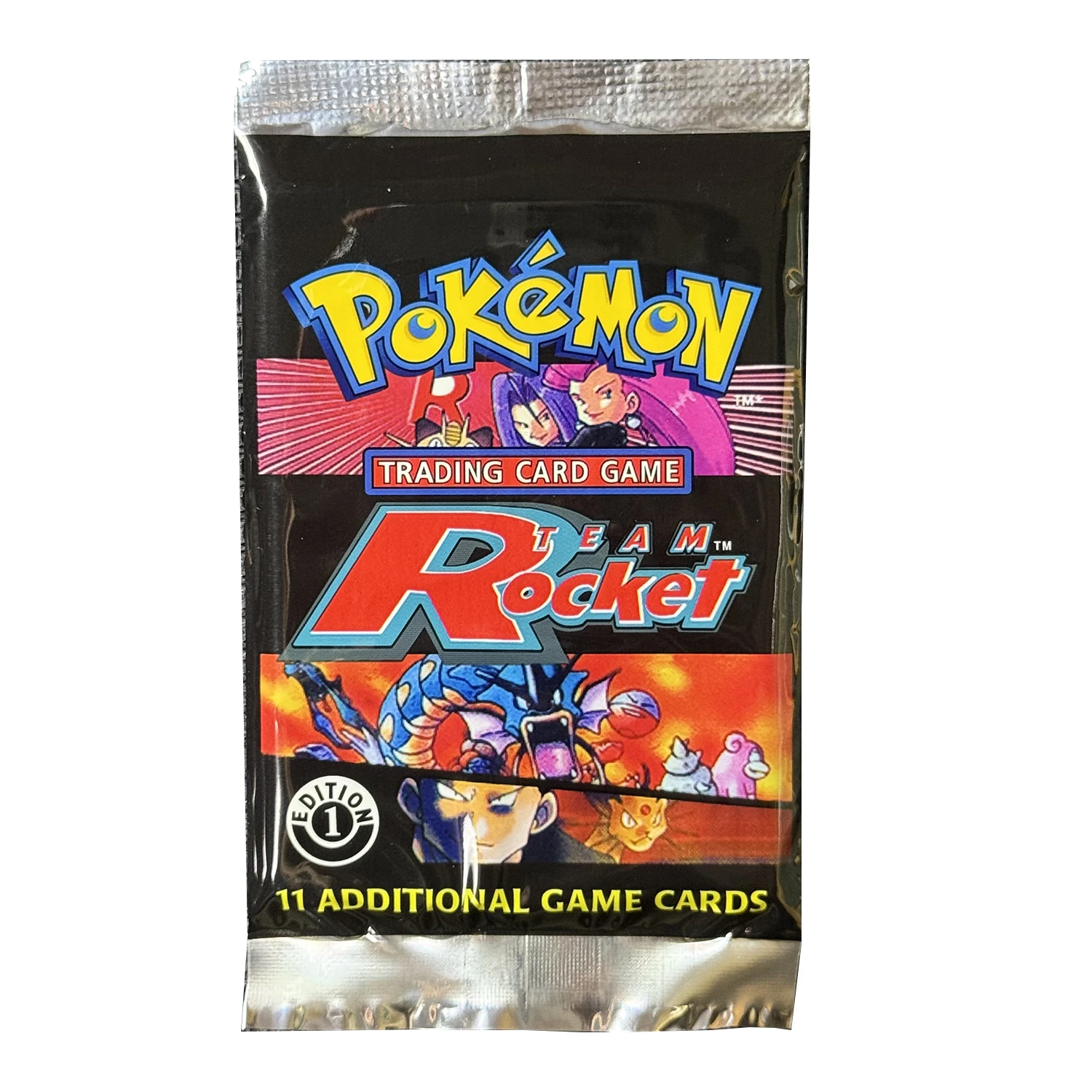 Classic Team Rocket Trading Card Game Collection - 11-Piece Booster Pack Gift Set