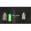 100pcs 10x15cm Small Inflatable Air Buffer Plastic Bags in Packaging - Clear Cushion Blocking Buffer Pouches + Air Pump Inflator 2