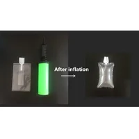 100pcs 10x15cm Small Inflatable Air Buffer Plastic Bags in Packaging - Clear Cushion Blocking Buffer Pouches + Air Pump Inflator 2