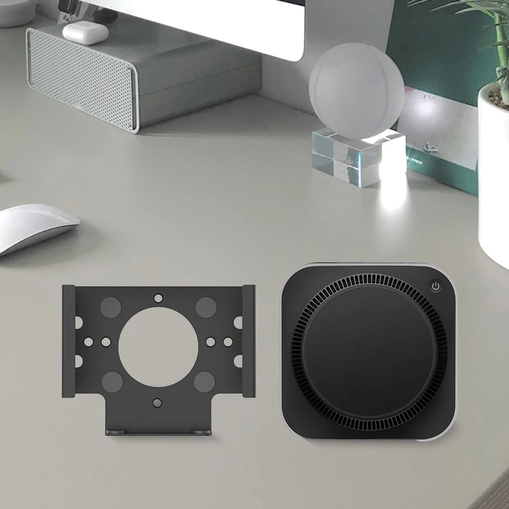 데스크 아래 장착 모니터 마운트 홀더 벽걸이 스탠드 (맥 미니 M4/M4 Pro 2024 액세서리용)