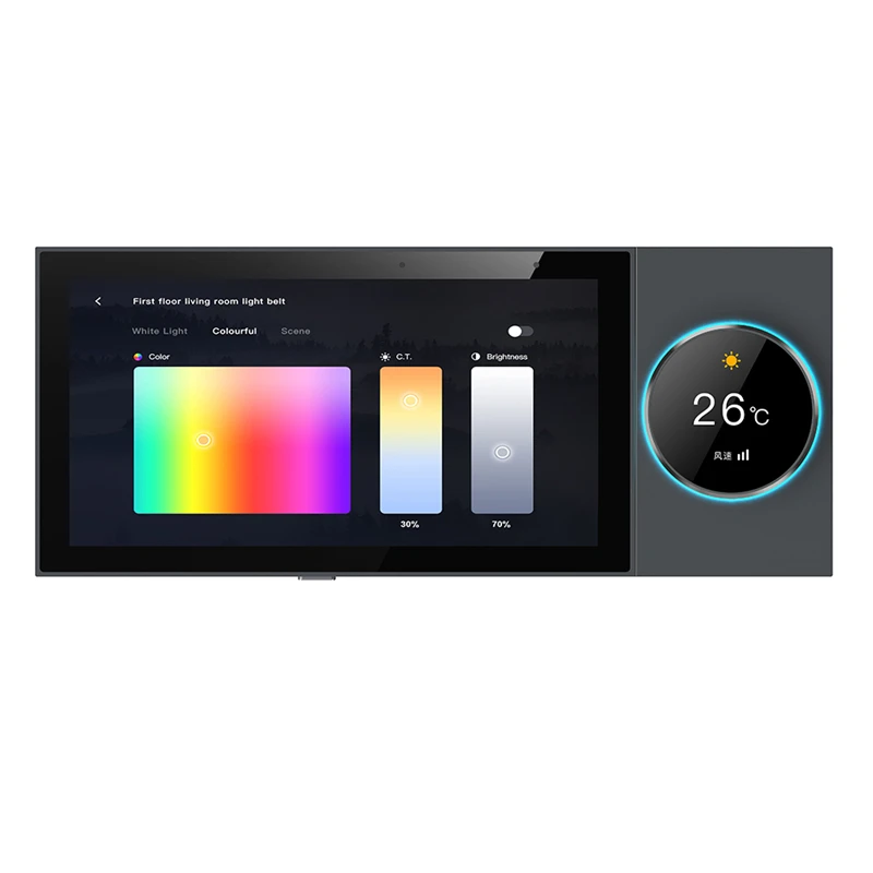 Panneau Tactile Intelligent Tuya - Écran 6/8/10 Pouces, Hub Zigbee, Compatible Alexa - Contrôle Maison Connectée