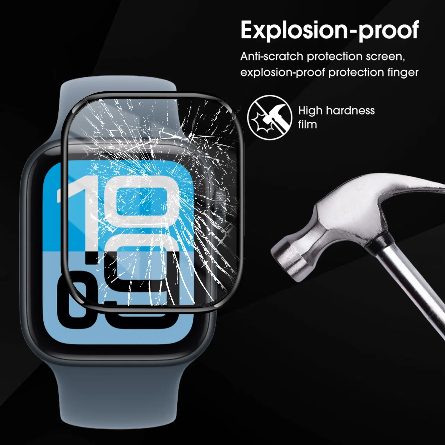 Soft Screen Protector For Apple Watch SE 3 40MM 44MM Smartwatch Cover for iWatch SE3 40/44MM Anti-scratch Protective Films