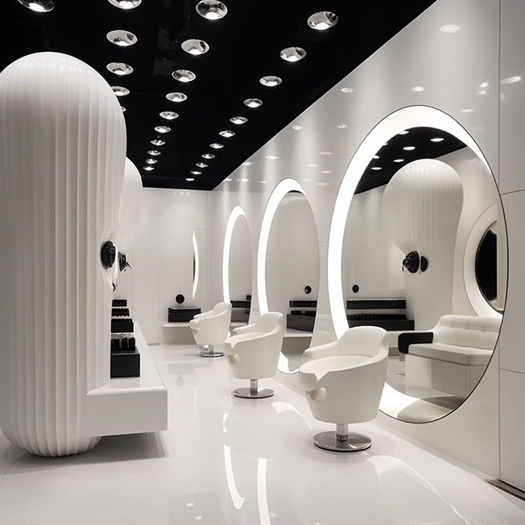 

Необычная задняя подсветка, искусственное зеркало для салона, декоративное большое зеркало для стены