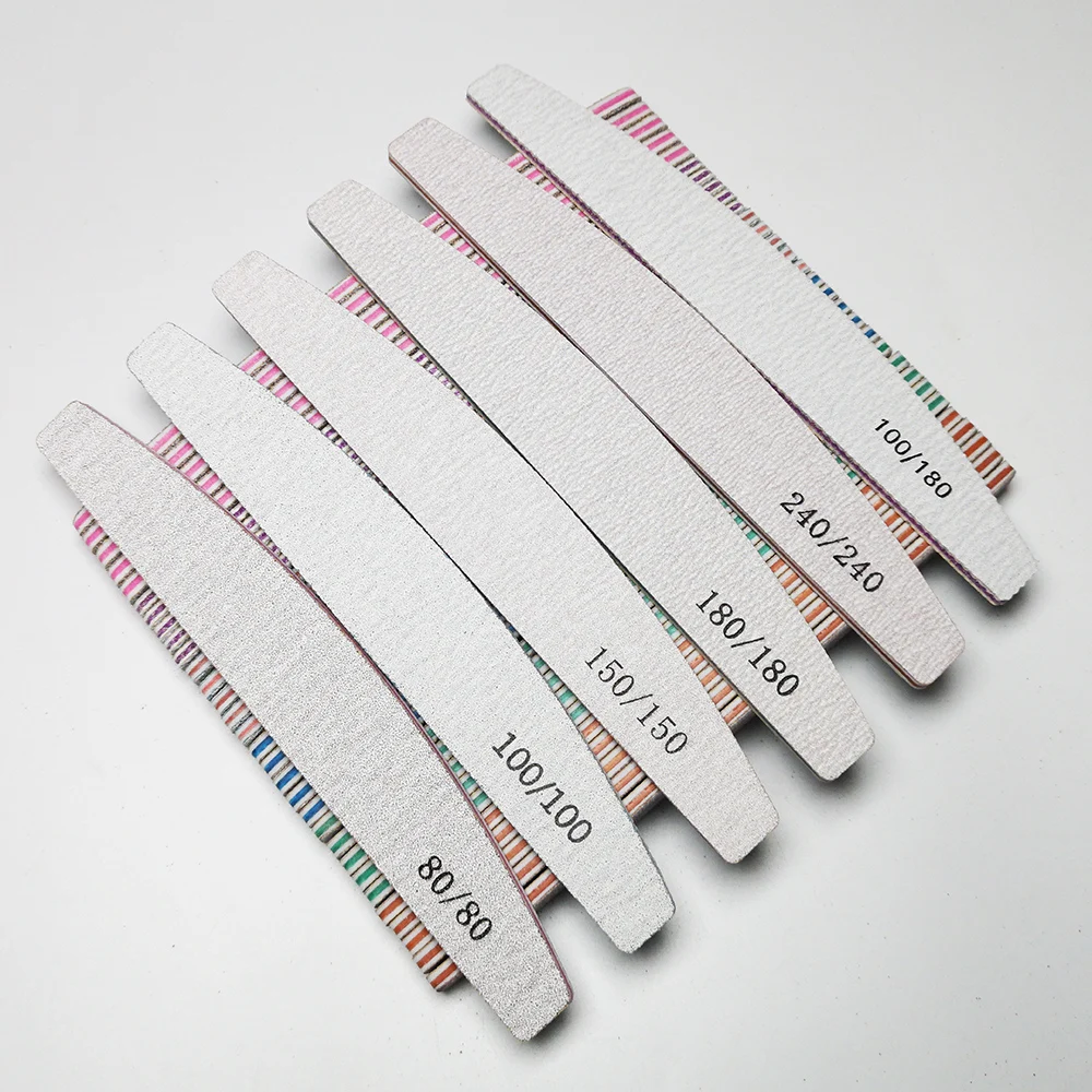 5pcs Double-Sided Nail Files