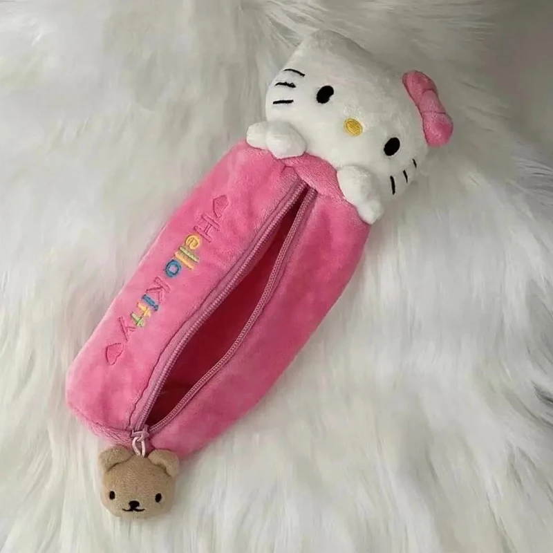 Hello Kitty Pencil Bag Student School Stationery Supplies Girls Kids Gifts stationery gift box,pencil school supplies,pencil case,pen pencil case,stationery set