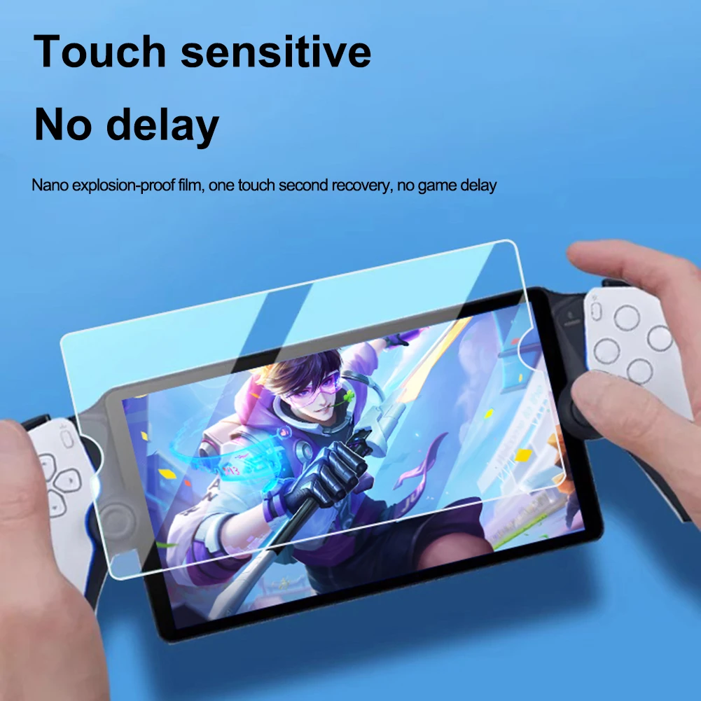 Tempered Glass Screen Protector 8inch for Sony PlayStation Portal Anti-Scratch Ultra Clear Handheld Console Game Accessories