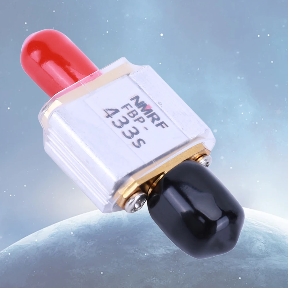 FBP-433s 원격 제어 대역 통과 필터, SMA M F 인터페이스, 433MHz 대역 통과 필터, 대역폭 20MHz, 노이즈 감소 대역 통과 필터