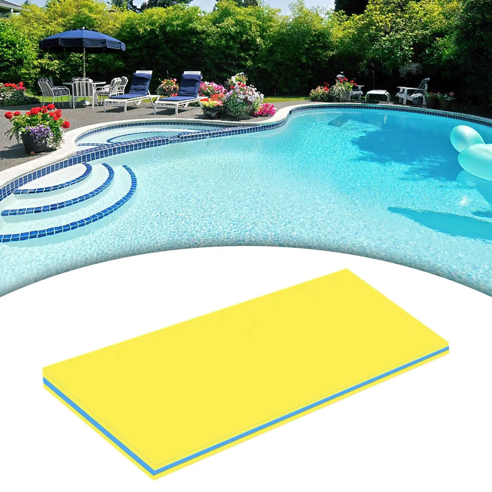 Kids Water Floating Mat Float Blanket Float Mat Bed for Party Summer