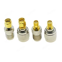 1pcs SMA ชาย/หญิง TNC ชาย/หญิง RF COAXIAL ADAPTER CONNECTOR Test Converter ทองเหลือง 50 OHM คุณภาพสูง RFDOTOP 1