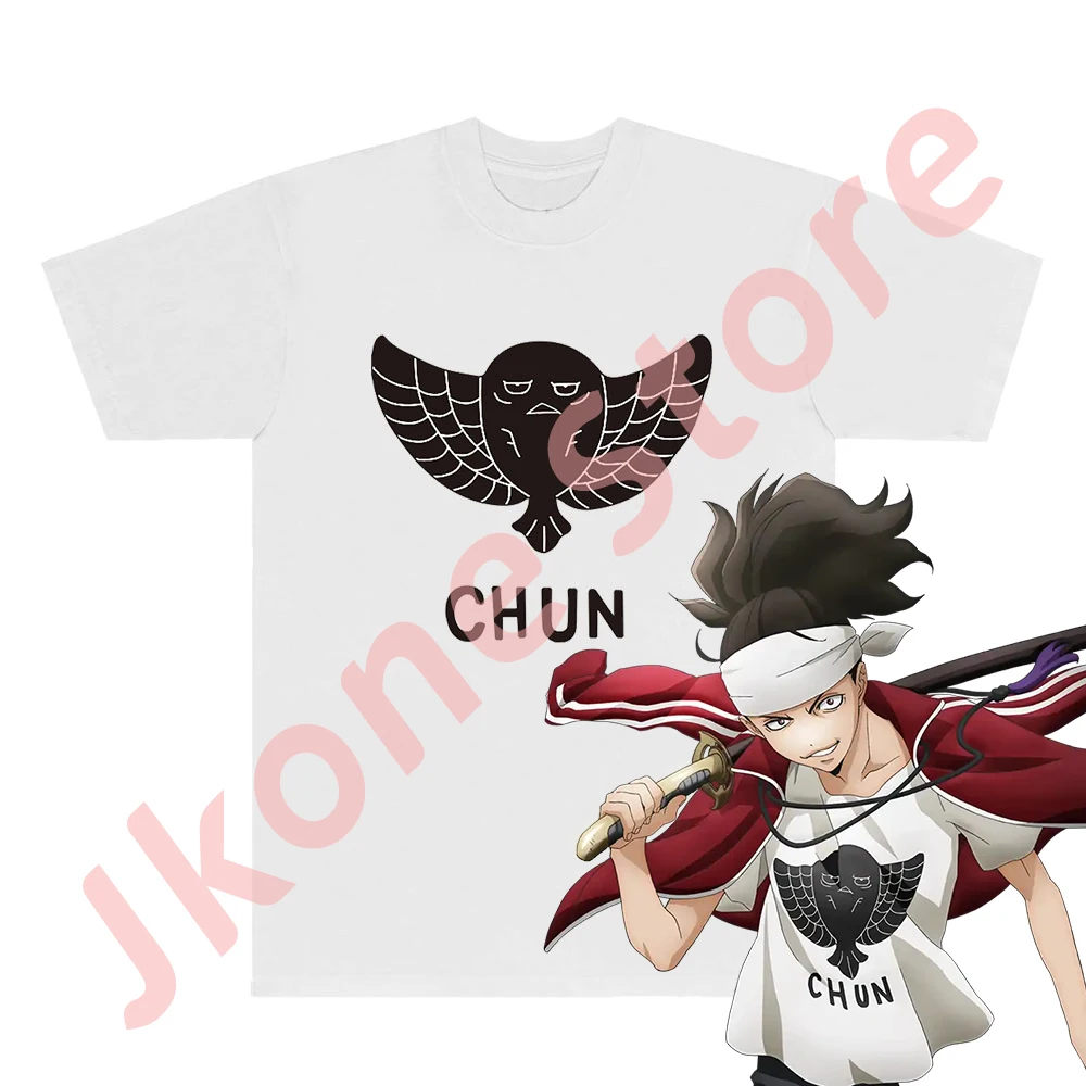 

Ishura Yanagi no Tsurugi no Soujirou T-shirts Merch Summer Cosplay Women Men Fashion Casual Short Sleeve Tee