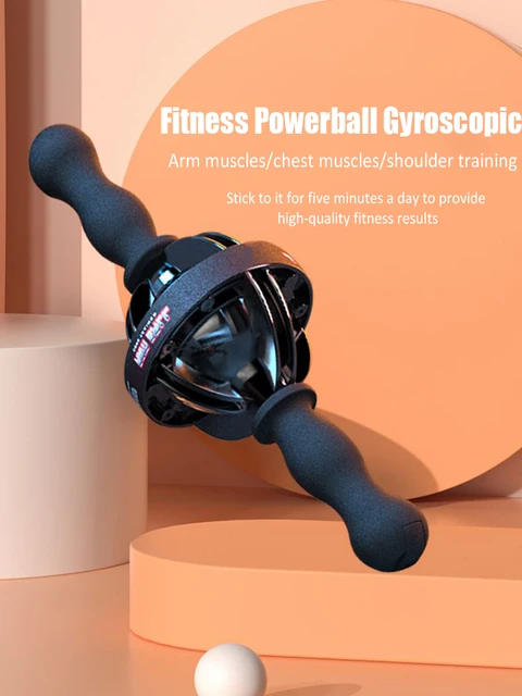 Forearm Exerciser Ball With Pull Rope – Alloy Steel Strength Trainer For Wrists, Grip, Home Gym