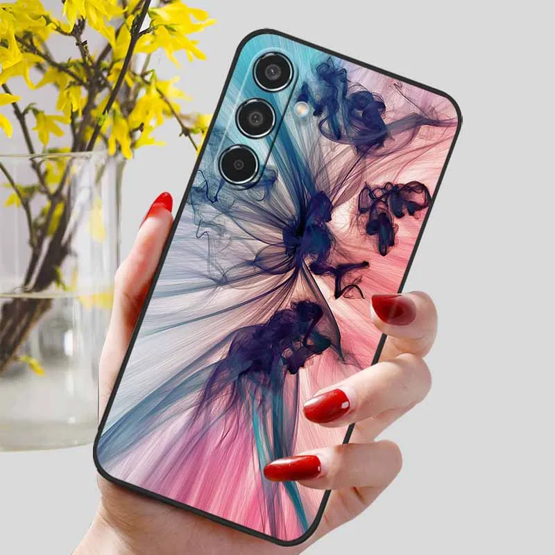 Luxury Floral TPU Silicone Soft Bumper Case - Protective Cover
