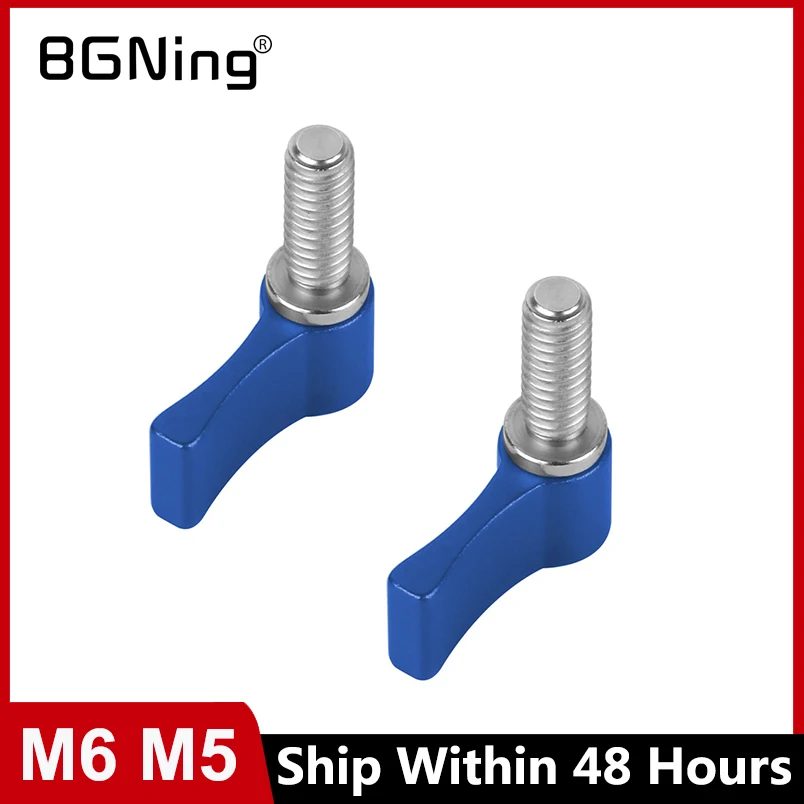 2x mini verstellbar m6 m5 1/4 Gewinde l-Typ T-Form Griff knopf Adapters ch raube für gopro für dji für insta360 dslr Foto zubehör