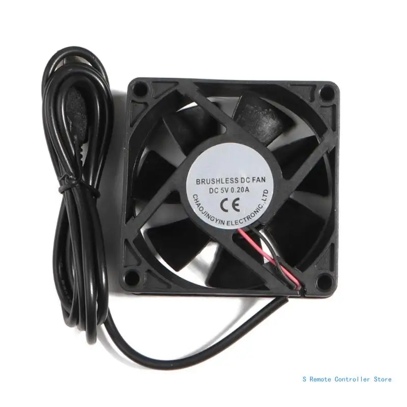 

70mm 5V USB Connector Quiet Cooling Fan for DIY Cooling Router Game Box