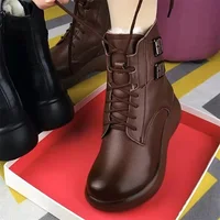 Women's Boots  2023 New Autumn Winter Fashion England Style Women's Ankle Boots Retro Boots Ladies - Image 5