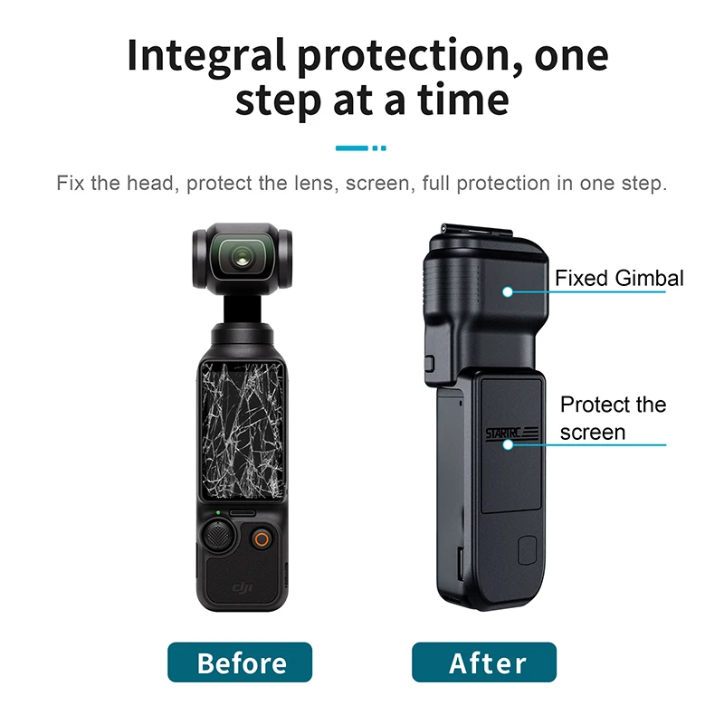 Description Picture 6 of itemSTARTRC Handheld Camera Parts Gimbal Lens Cover Protector For DJI Osmo Pocket 3 Accessories Protective Screen Cover