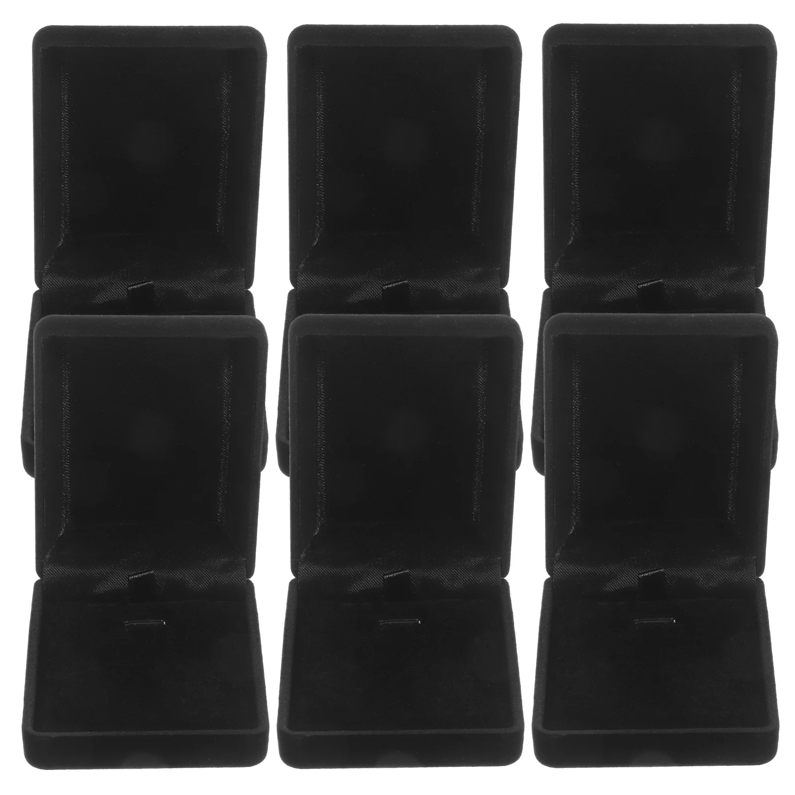 

6pcs Necklace Jewelry Wrapping Box Gift Jewelry Box Rings Storage Case Trinket Container