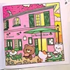 Adults and Teenagers Coloring Book, Cute and Comfortable Daily Relaxation Activity, for Solo Moments, Festival Gift 4