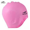 Swimming Cap Waterproof Non-repulsive Adult Men's and Women's Universal Large Hair Ear Protection Silicone Cap Wholesale 2