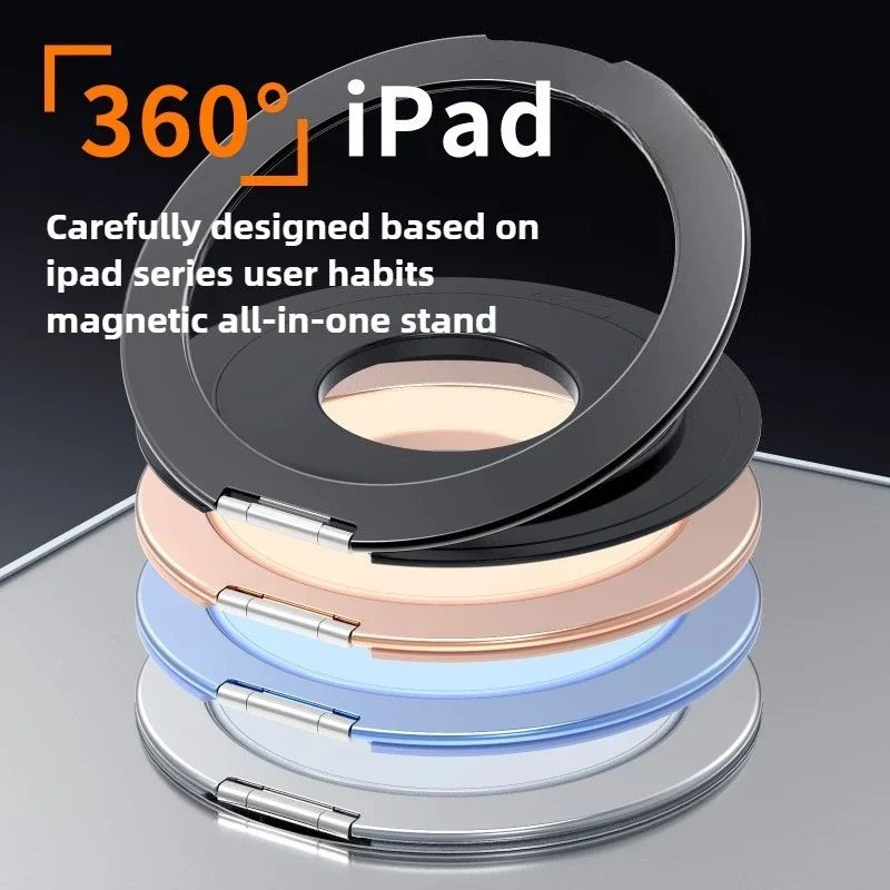 Sleek Rotatable Aluminum Alloy Tablet Holder Stand