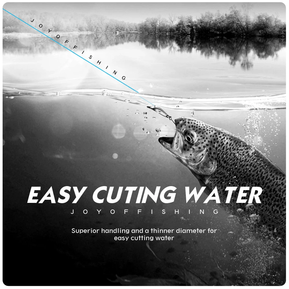 JOF 300M-1000M 8 Strand Braided Outdoor Fishing Line Sea Fishing Ice Fishing River Fishing Rock Fishing Fishing Gear 22-88LB X8 6