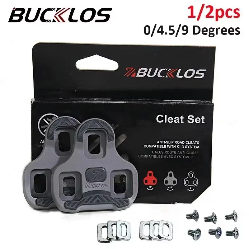BUCKLOS for LOOK Keo Cleats Float Road Cycling Shoes Pedal Cleats