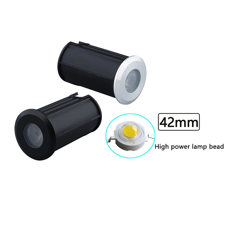 LED Underground Light 1W 3W 5W Waterproof IP67 DC12V 24V AC220V110V Outdoor Ground Garden Path Floor Buried Yard Spot Landscape garden decoration lamps