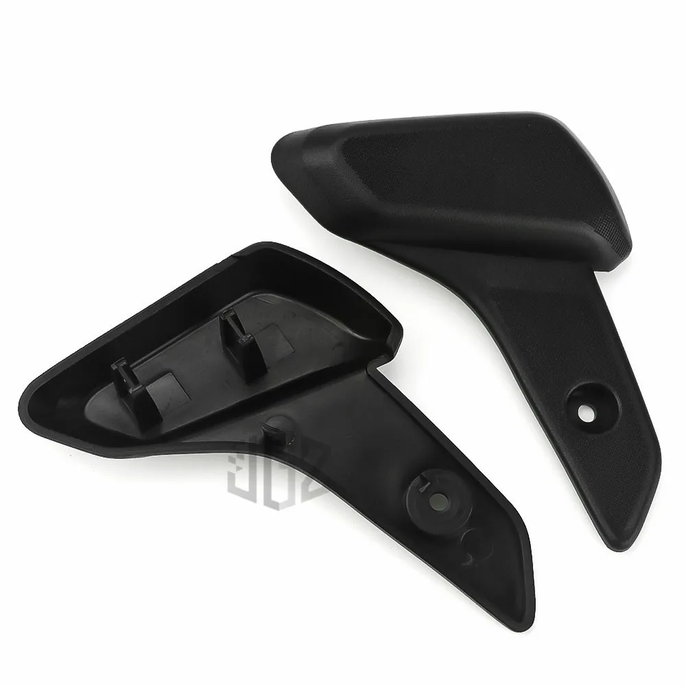 Motorcycle Plastic Rear Passenger Footpad Foot Steps Pedal Rests Cover Pad For VESPA SRPINT PRIMAVERA 150 Accessories Pair Black motorcycle accessories motorcycle foot pedals motorcycle footrests